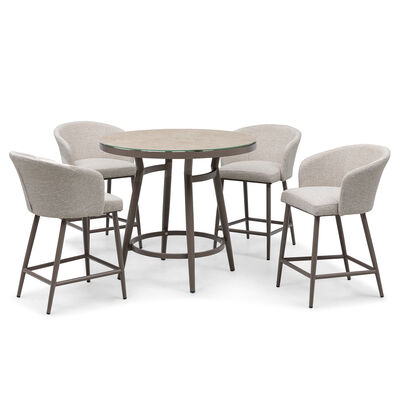 Zen 4 Seat Small Bar Set - Latte