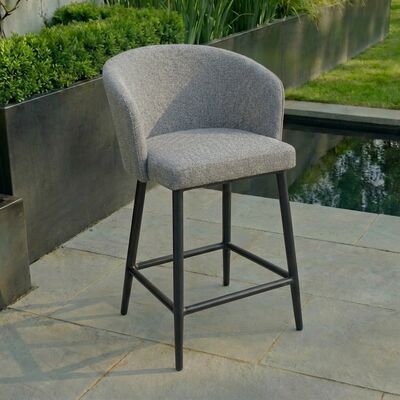 Zen 4 Seat Small Bar Set - Zinc Grey