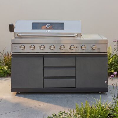 Maze Ember Outdoor Kitchen 6+2 Gas BBQ Unit