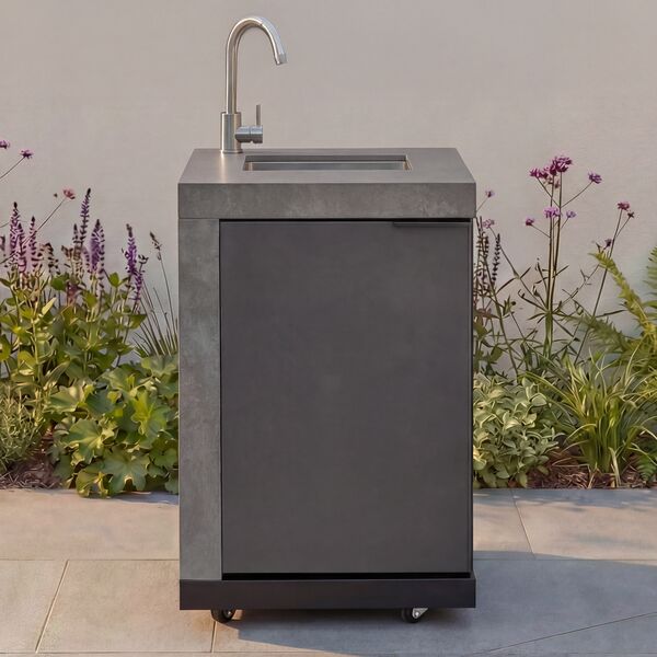 Maze Ember Outdoor Kitchen Left Hand Sink Modular Unit
