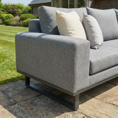 Ethos Large Corner Sofa Group - Zinc Grey