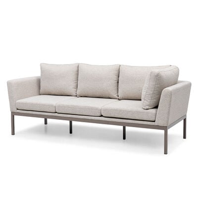 Pulse Rectangular Corner Dining Set with Rising Table - Latte