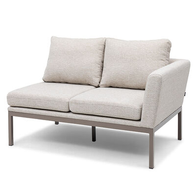 Pulse Square Corner Dining Set with Rising Table - Latte