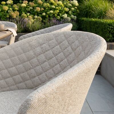 Ambition 8 Seat Oval Dining Set - Latte