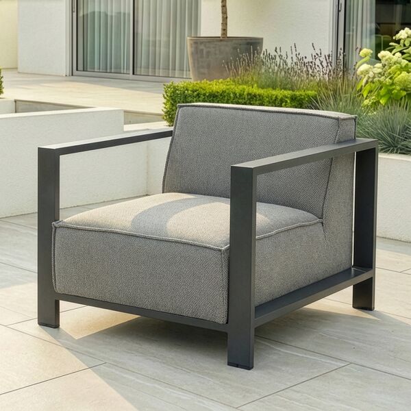 Ibiza Armchair - Zinc Grey