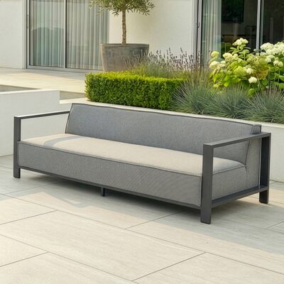 Ibiza 3 Seat Sofa - Zinc Grey