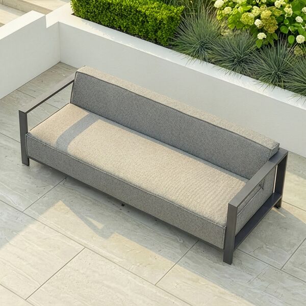 Ibiza 3 Seat Sofa - Zinc Grey