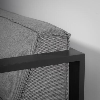 Ibiza 3 Seat Sofa - Zinc Grey