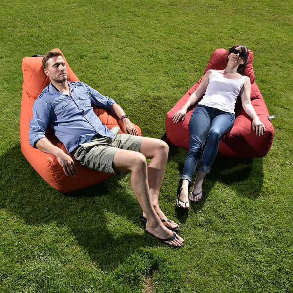 Extreme Lounging - Mighty Quilted Bean Bag - Orange product image