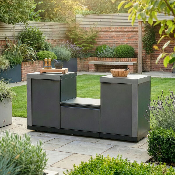 Maze Ember Outdoor Kitchen Small Linear Kamado Set (without  Kamado)