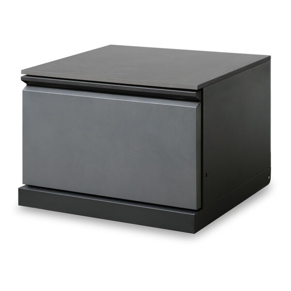 Maze Ember Outdoor Kitchen Small Linear Kamado Sink and Fridge (without  Kamado)