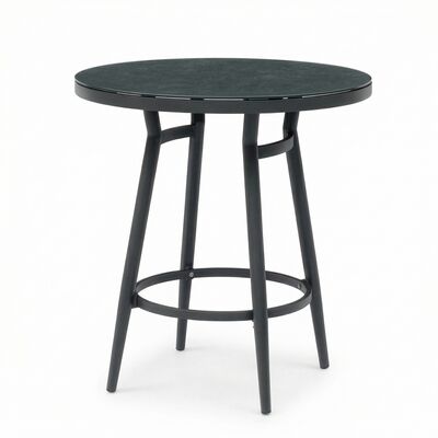 Regal 4 Seat Round Bar Set - Zinc Grey