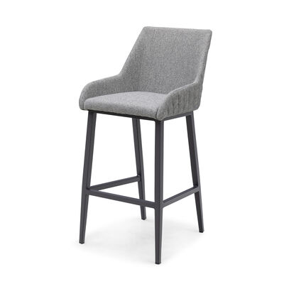 Regal 4 Seat Round Bar Set - Zinc Grey