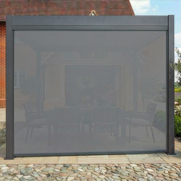Jupiter Pergola - Zip Blind For 3m Side