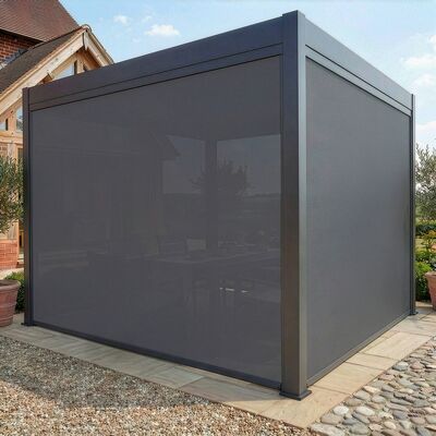Jupiter Pergola - Zip Blind For 3m Side