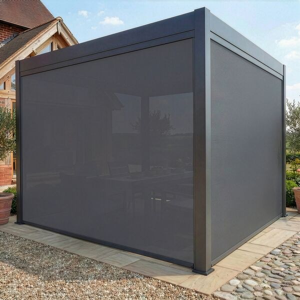 Jupiter Pergola - Zip Blind For 3m Side