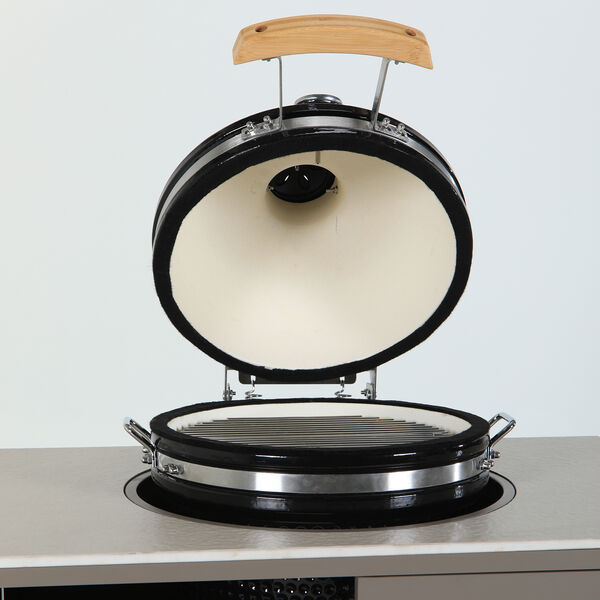Napoli Outdoor Kitchen 3pc Set with Kamado