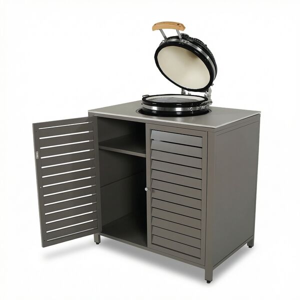 Napoli Outdoor Kitchen 3pc Set with Kamado