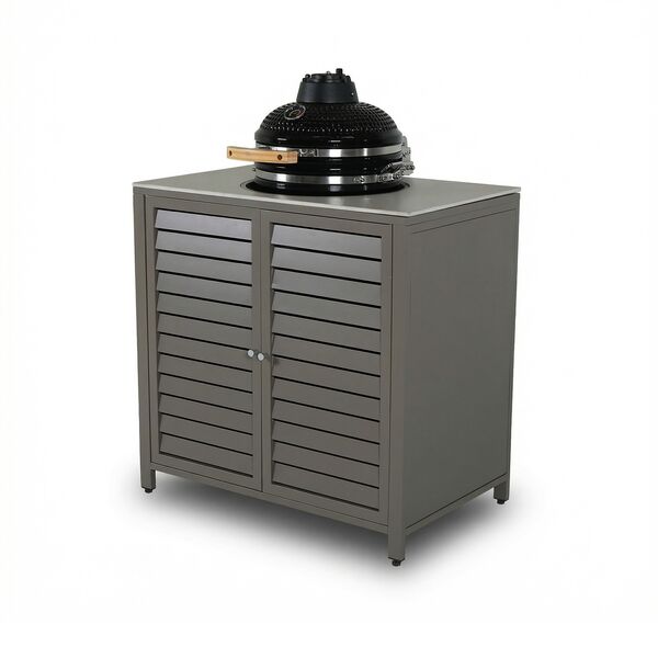 Napoli Outdoor Kitchen 3pc Set with Kamado