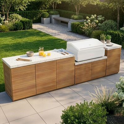 Antigua Outdoor Kitchen - Large Configuration