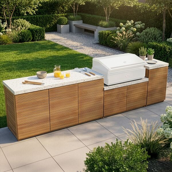 Antigua Outdoor Kitchen - Large Configuration