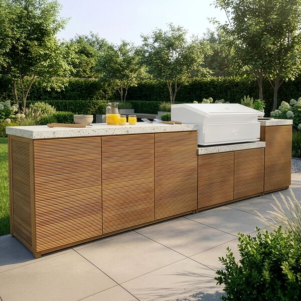 Antigua Outdoor Kitchen - Large Configuration