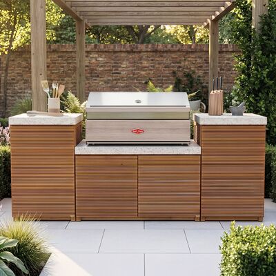 Antigua Outdoor Kitchen Unit - Small Configuration / Beefeater 1500 Series BBQ