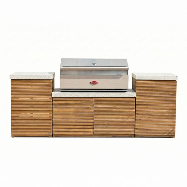 Antigua Outdoor Kitchen Unit - Small Configuration / Beefeater 1500 Series BBQ