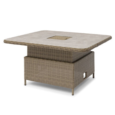 Winchester Royal U Shaped Sofa Set with Rising Table (Ceramic Glass)