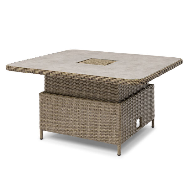 Winchester Royal U Shaped Sofa Set with Rising Table (Ceramic Glass)