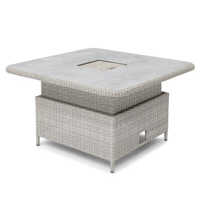 Oxford Royal U Shaped Sofa Set with Rising Table (Ceramic Glass)