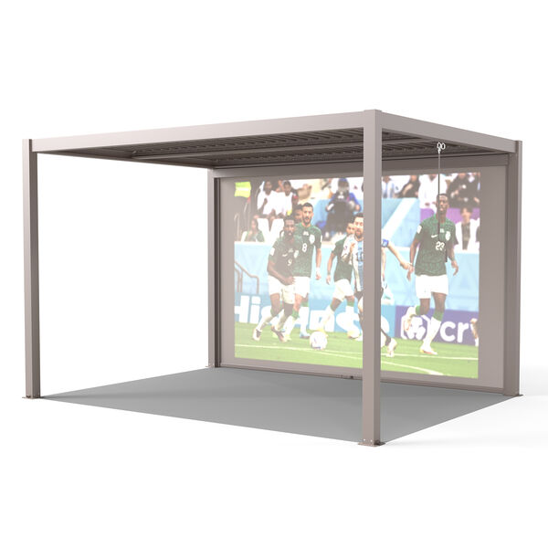 Como 4 Meter Projector Screen - Latte