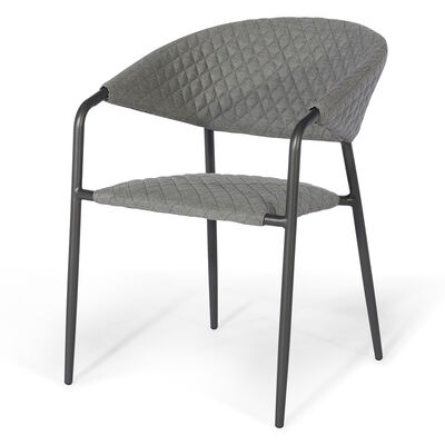 Pebble Dining Chair (4pcs) / Flanelle