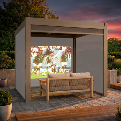 Como 3 Meter Projector Screen - Latte