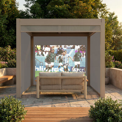 Como 3 Meter Projector Screen - Latte