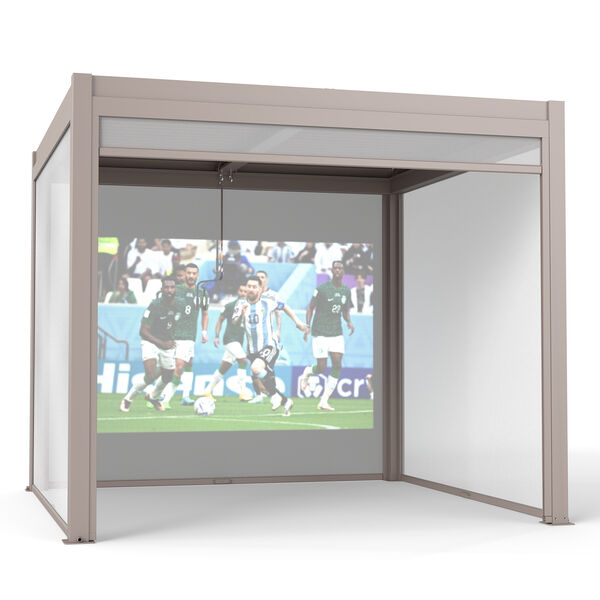 Como 3 Meter Projector Screen - Latte