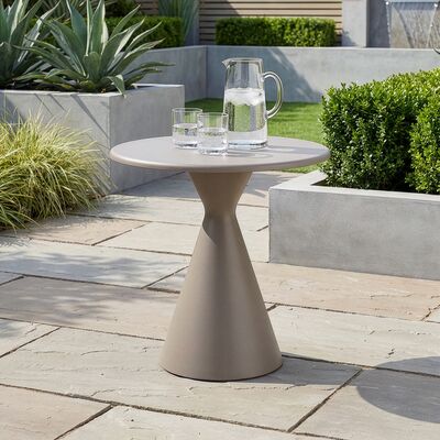 Aluminium Round Coffee Table - Cafe