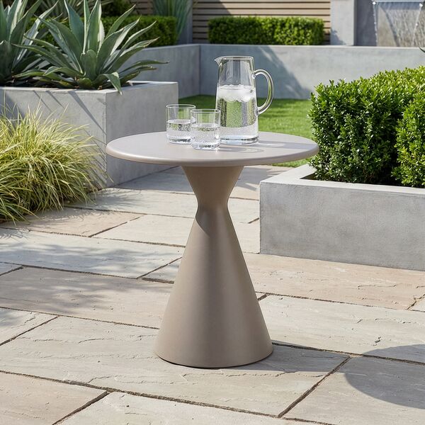Aluminium Round Coffee Table - Cafe