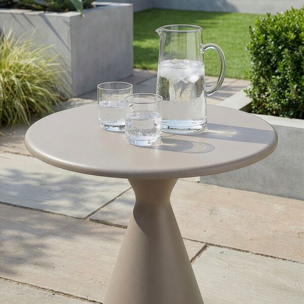 Aluminium Round Coffee Table - Cafe
