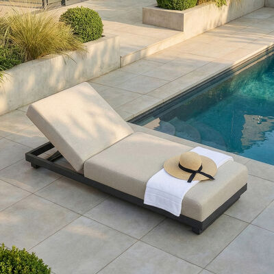 Ibiza Sunlounger - Oatmeal