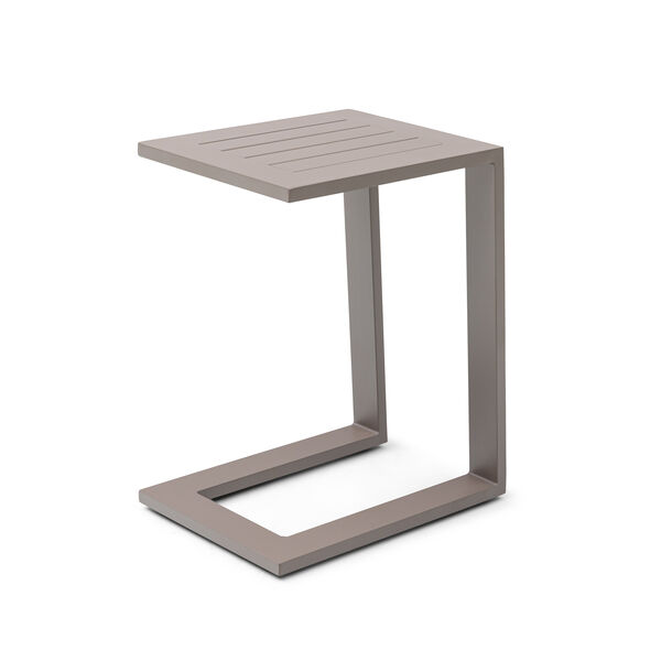 Aluminium Side Table - Café