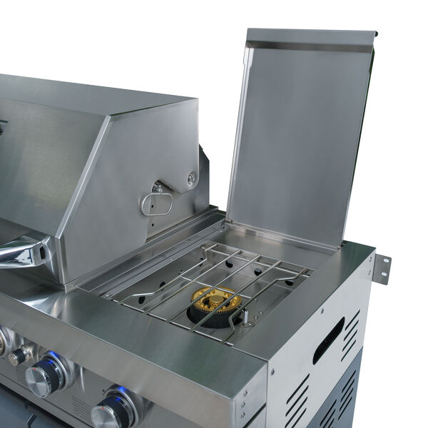 Maze Ember Linear Outdoor Kitchen Gas BBQ with Sink and Fridge