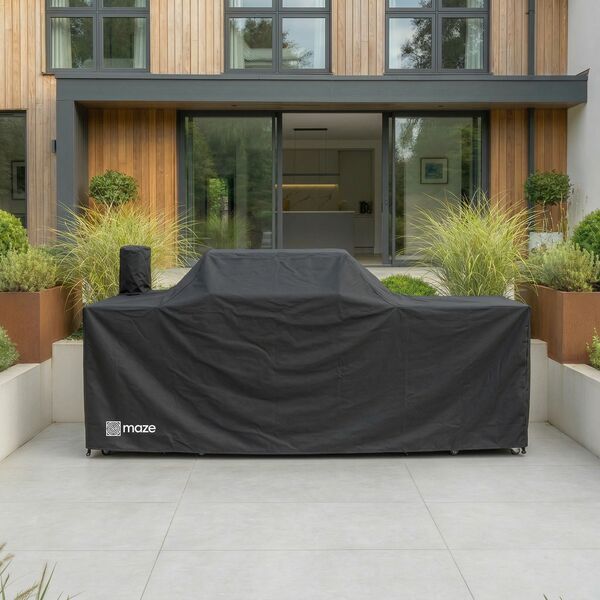 Outdoor Cover - Ember Linear Kitchen with Gas BBQ , Fridge & Sink