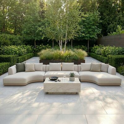 Lyon Small U Shape Corner Sofa Set