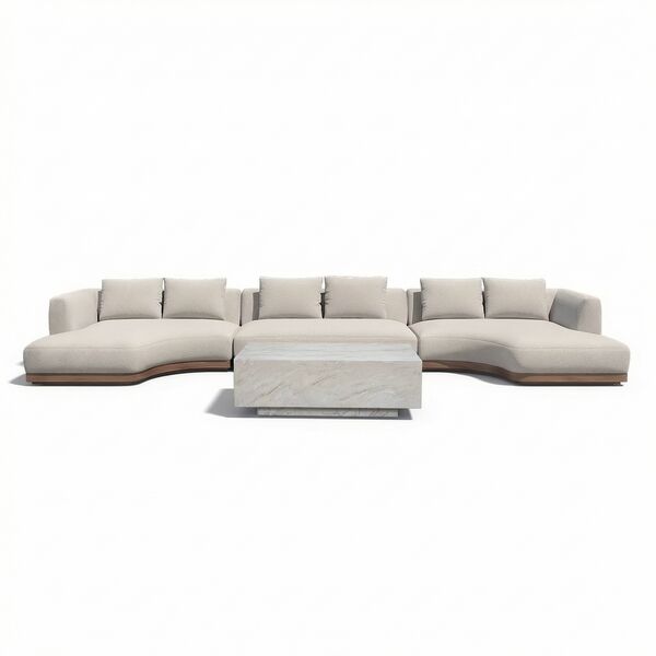 Lyon Small U Shape Corner Sofa Set