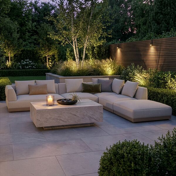 Lyon Large Corner Sofa Set Right