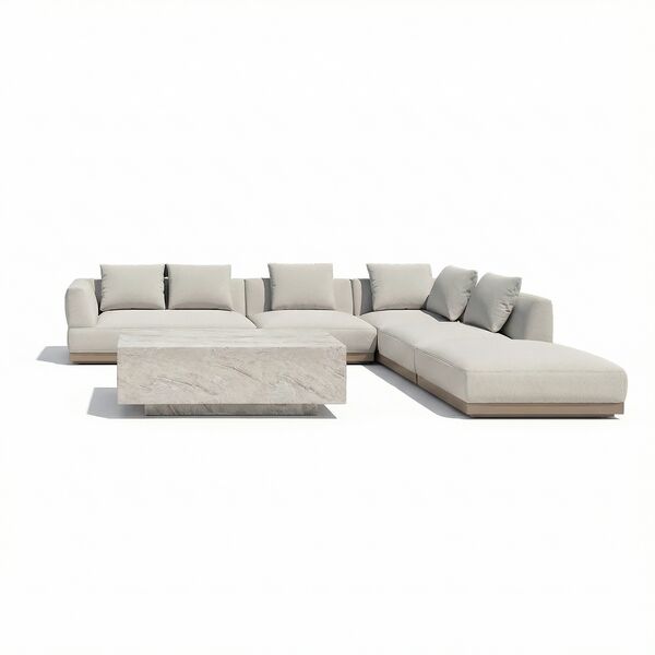 Lyon Large Corner Sofa Set Right