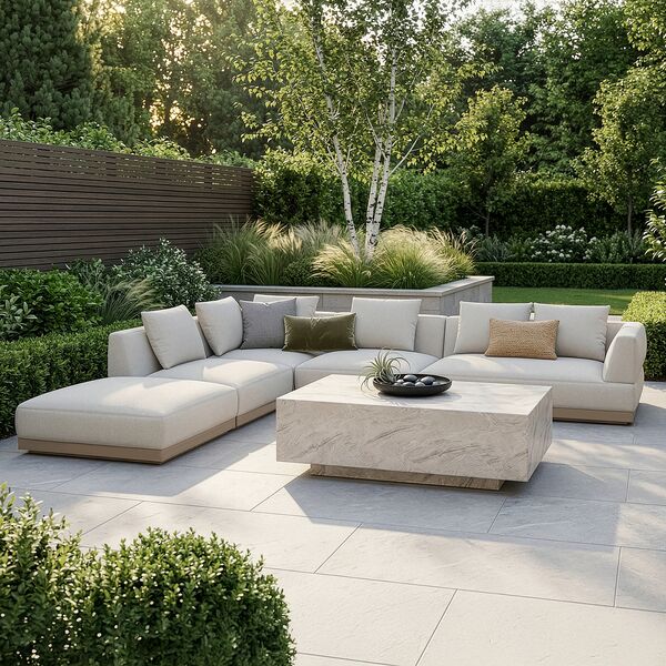 Lyon Large Corner Sofa Set Left