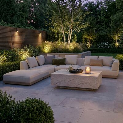 Lyon Large Corner Sofa Set Left