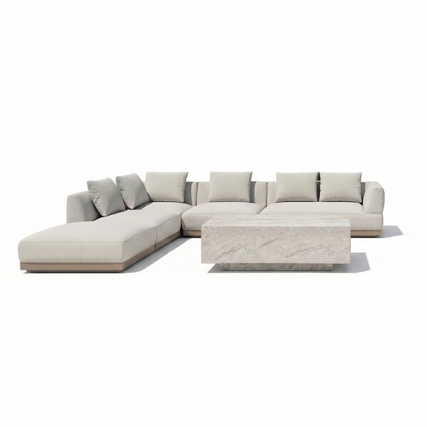 Lyon Large Corner Sofa Set Left